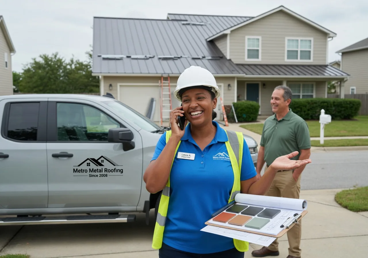 Metal Roof Repair in Arnoldsville, GA