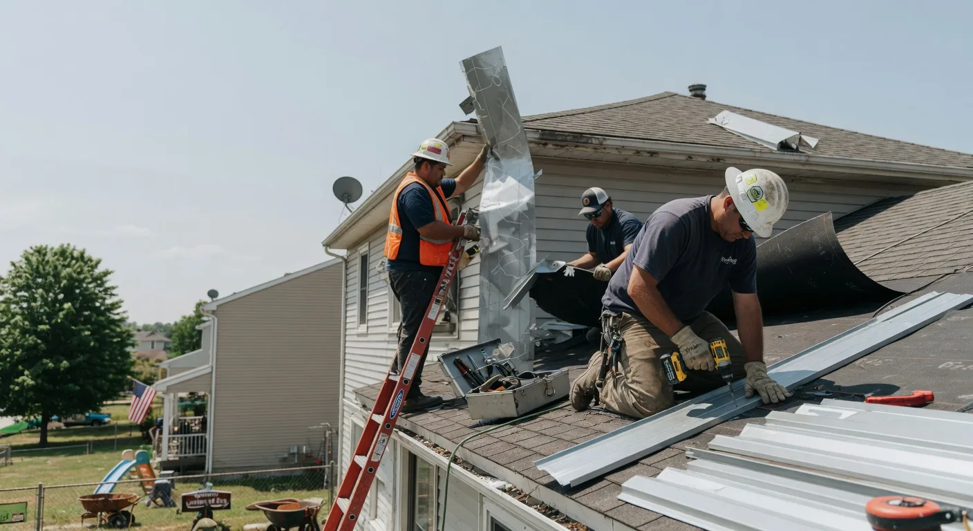 Metal Roof Repair in Arnoldsville, GA
